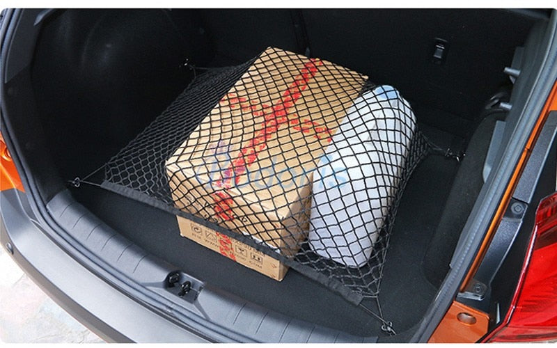 For Toyota Land Cruiser 200 Prado FJ 120 150 100 Rear Truck Storage Bag Luggage Nets Hook Organizer Cargo Net Car Accessories