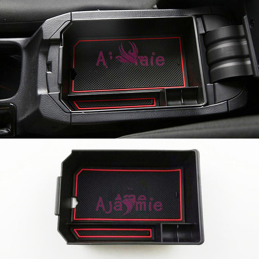 For Toyota RAV4 2014 2015 2016 2017 2018 Central Armrest Storage Glove Box Grid Holder Container Tray Car Oganizer accessories