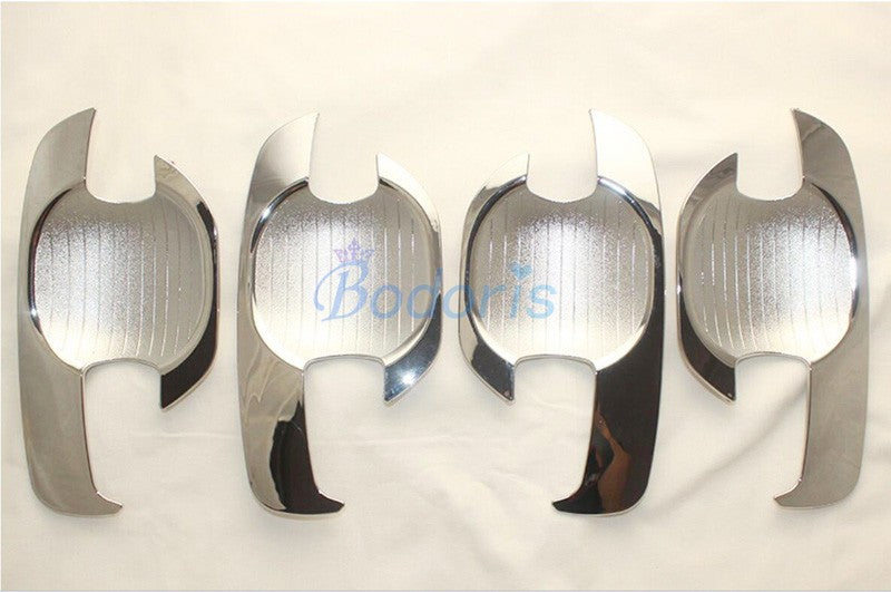 For Toyota Hilux VIGO SR5 MK6 PICKUP 2005-2014 Door Handle Cover And Bowl Insert Trim Chrome Car Styling Accessories