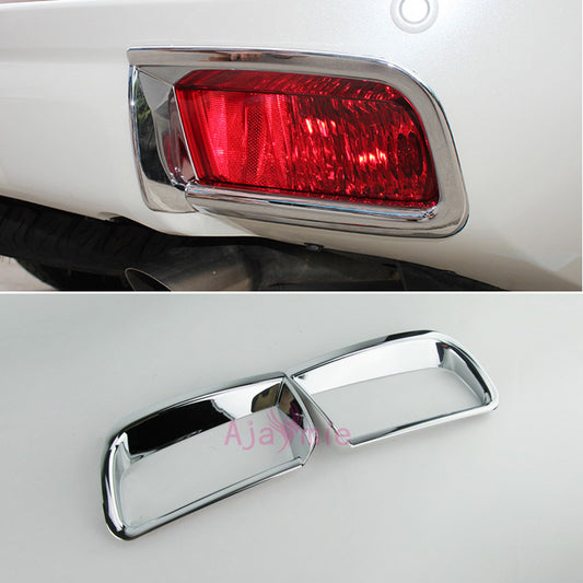 Accessories For Toyota Land Cruiser 150 Prado LC150 FJ150 2014-2017 Front Rear Fog Lamp Cover Light Trim Chrome Car-Styling