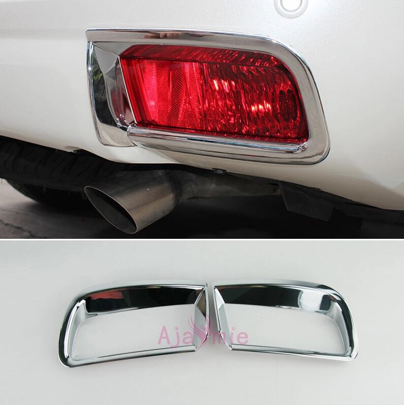 2010-2013 For Toyota Land Cruiser Prado LC 150 FJ150 Car Styling Mirror Handle Fog Lamp Light Cover Chrome For Prado Accessories