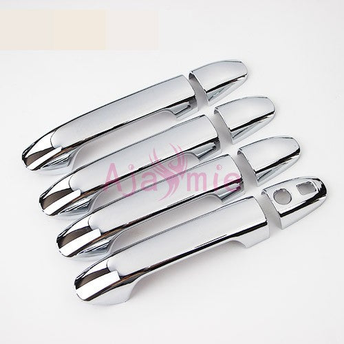 Chrome Car Styling 2014-2018 Door Handle Cover and Bowl Insert Trim Plate For Mercedes Benz Vito V Class V260 W447 Accessories