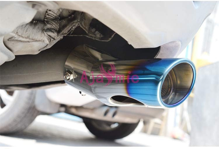 Car Styling #304 Stainless Steel Rear Tail Exhaust Muffler Tip End Pipe Silencer 2011-2017 For Toyota Sienna Accessories