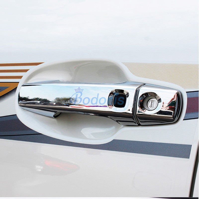 Door Handle Bowl Insert Trim 2008 2009 2010 2011 2012 2013 2014 2015 Chrome Car-Styling For Toyota Land Cruiser 200 Accessories