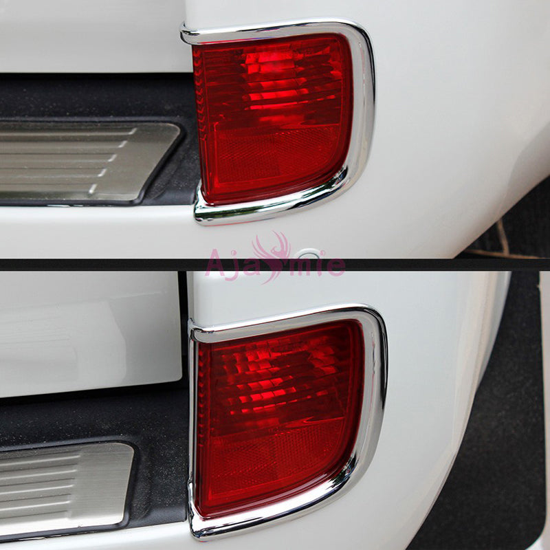 Chrome Car-Styling Rear Lamp Cover Light Overlay Panel Trim 2012 2013 2014 2015 For Toyota LC Land Cruiser 200 Accessories