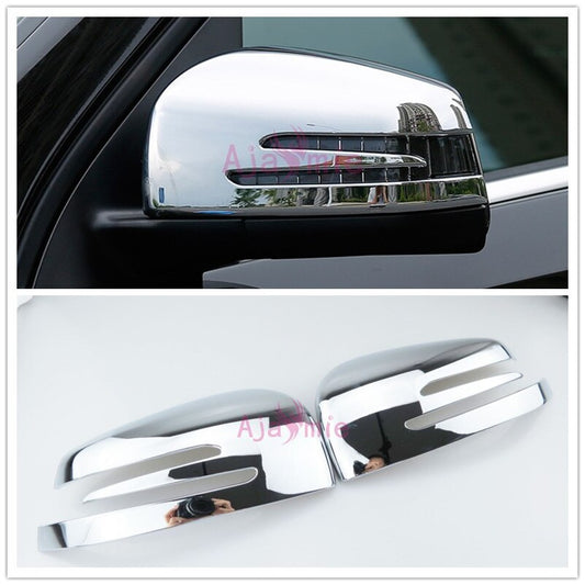 For Mercedes Benz AMG E Class 2011 2012 2013 2014 2015 W212 E200 E260 E320 Mirror Overlay Rear View Cover Car Styling Accessory