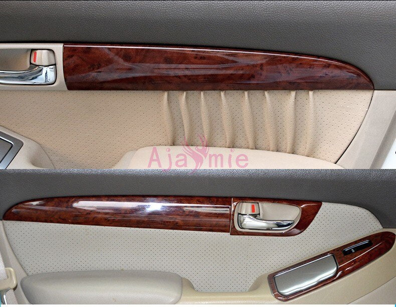 Wooden Color Trim Panel Cover 2003 2004 2005 2006 2007 2008 2009 Car Styling For Toyota Land Cruiser Prado FJ120 Accessories