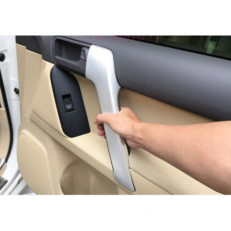 For Toyota Land Cruiser 150 Prado LC150 FJ150 2010-2018 Interior Door Holder Cover Trim Chrome Car Styling Accessories