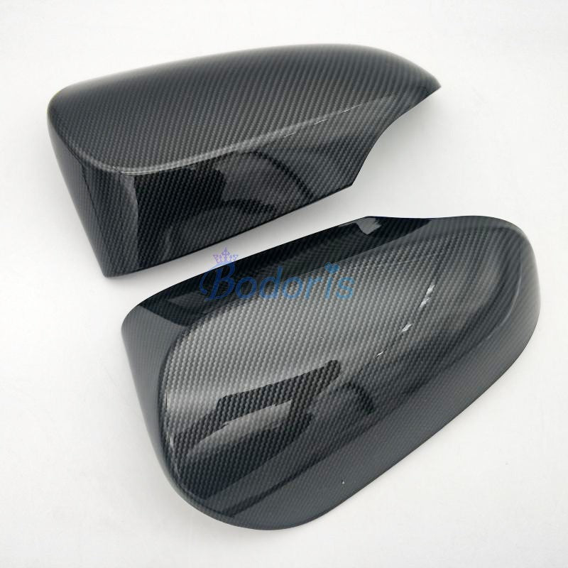 For Toyota Corolla E170 2014 2015 2016 2017 2018 Carbon Fiber Side Mirror Cover Rear View Overlay Frame Car Styling Accessories