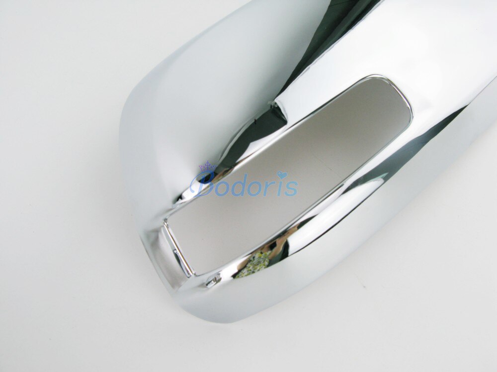 For Toyota Hilux Vigo 2012 2013 2014 Rearview Side Wing Mirror Cover With Hole Rear View Overlay Chrome Car Styling Accessories