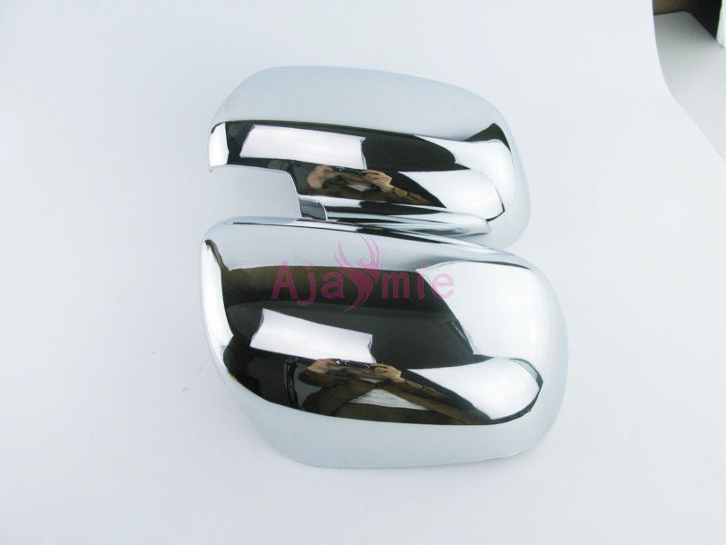 Door Mirror Overlay cover 2012 2013 2014 Protector Trim Chrome Car Styling For toyota Innova Accessories