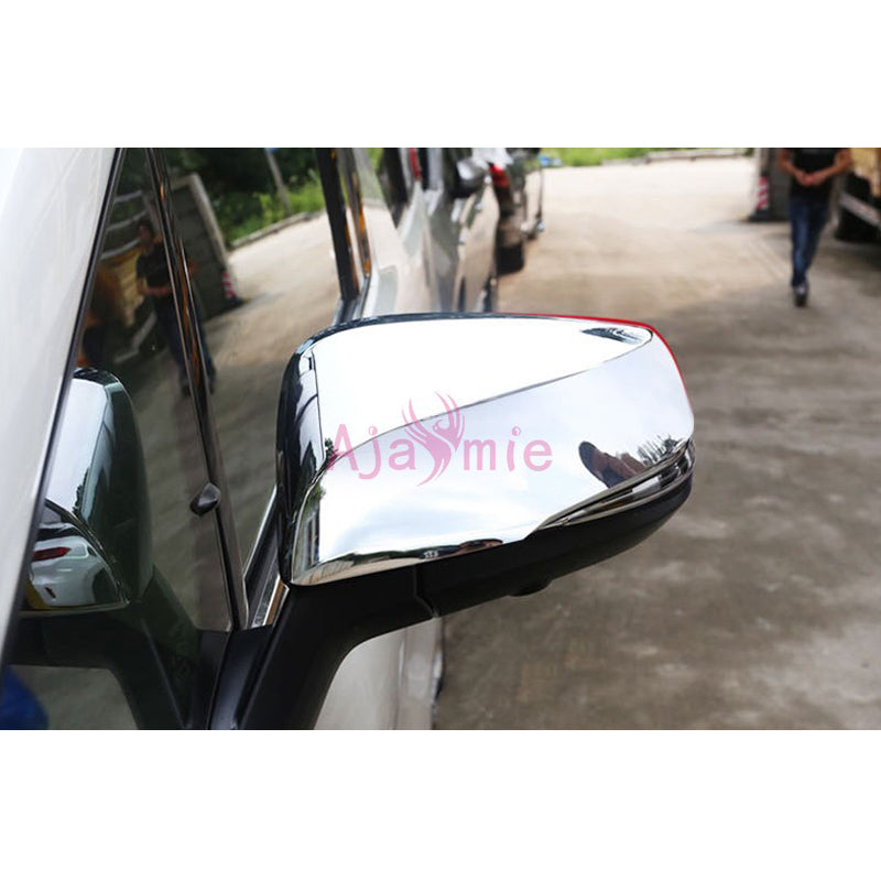 Chrome Car Styling Door Mirror Cover Rearview Overlay Rear View Panel 2015-2020 For Toyota Alphard VELLFIRE 30 Accessories