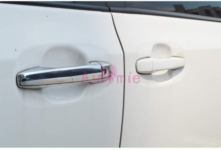 Chrome Car Styling Door Handle Cover Overlay Trim Panel Frame 2011 2012 2013 2014 2015 2016 2017 For Toyota Sienna Accessories