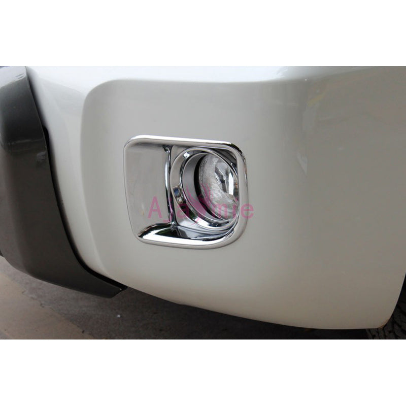 Chrome Car-Styling Front Lamp Cover Light Overlay Panel Trim Year 2012 2013 2014 2015 For Toyota LC Land Cruiser 200 Accessories