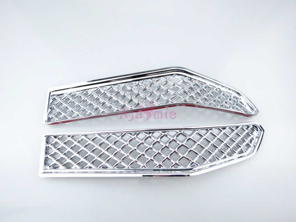 Accessories For Toyota Land Cruiser 150 Prado LC150 FJ150 2018 Below Front Grille Bumper Trims Chrome Car-Styling