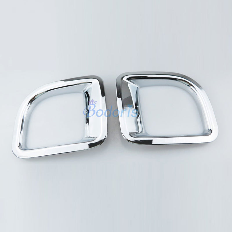 Chrome Car-Styling Front Lamp Cover Light Overlay Panel Trim Year 2012 2013 2014 2015 For Toyota LC Land Cruiser 200 Accessories