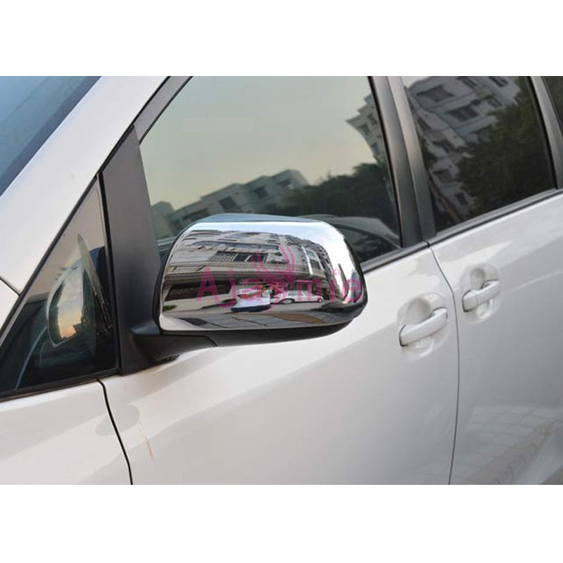 Chrome Car Styling Door Mirror Cover Rearview Overlay Trim Garnish Panel Frame 2011-2018 For Toyota Sienna Accessories