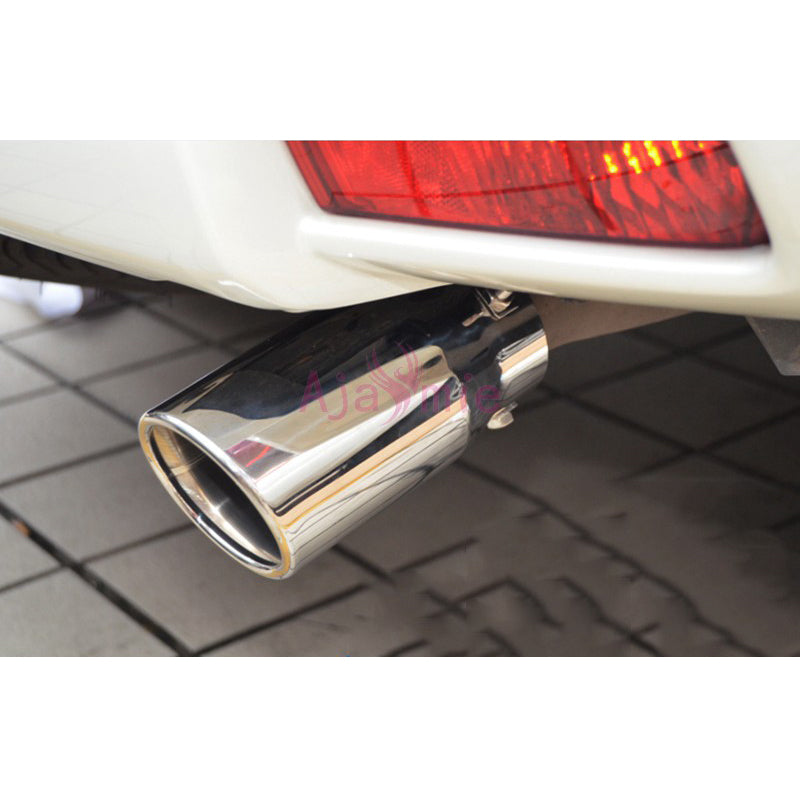 Car Styling #304 Stainless Steel Rear Tail Exhaust Muffler Tip Pipe For Toyota Land Cruiser 150 Prado LC150 FJ150 Accessories