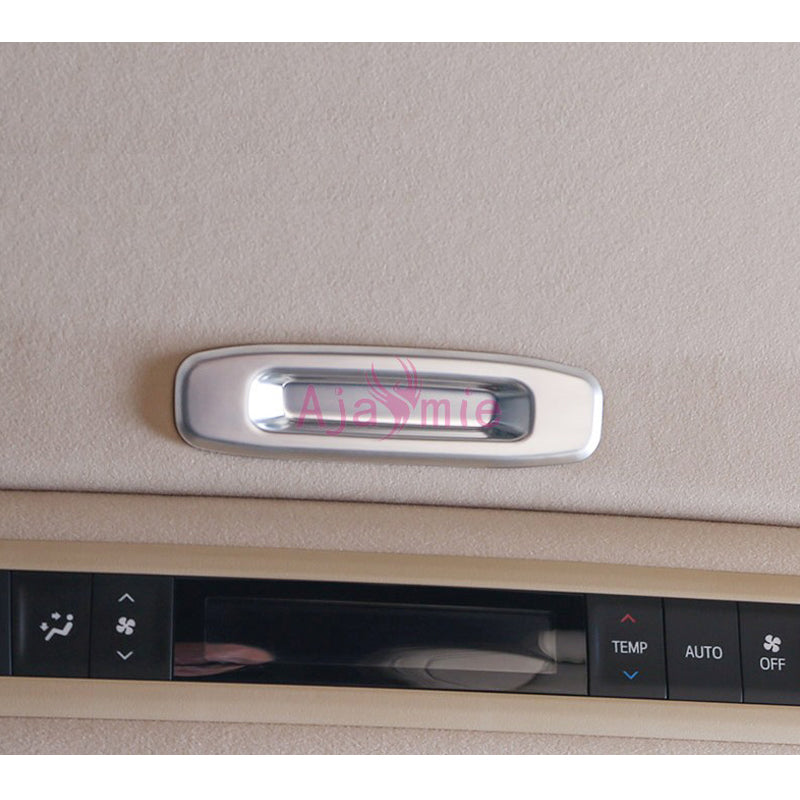 Car Styling Chrome Roof Skylight Handle Cover Trim Sunroof Sticker 2015 2016 2017 2018 For Toyota Alphard Vellfire Accessories