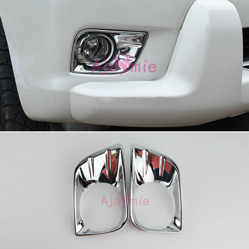 Accessories For Toyota Land Cruiser 150 Prado LC150 FJ150 2010-2013 Front Rear Fog Lamp Cover Light Trim Chrome Car-Styling