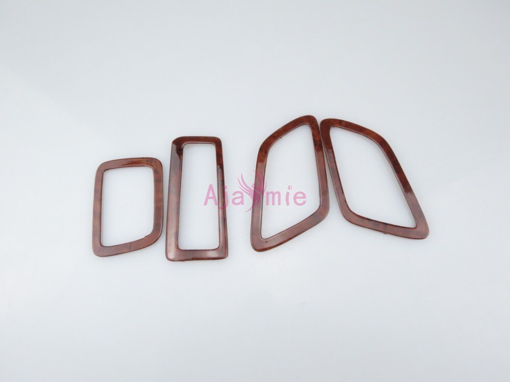 Interior Wooden Color Trim Panel Cover Overlay 2003-2009 Car Styling For Toyota Land Cruiser 120 Prado FJ120 Accessories