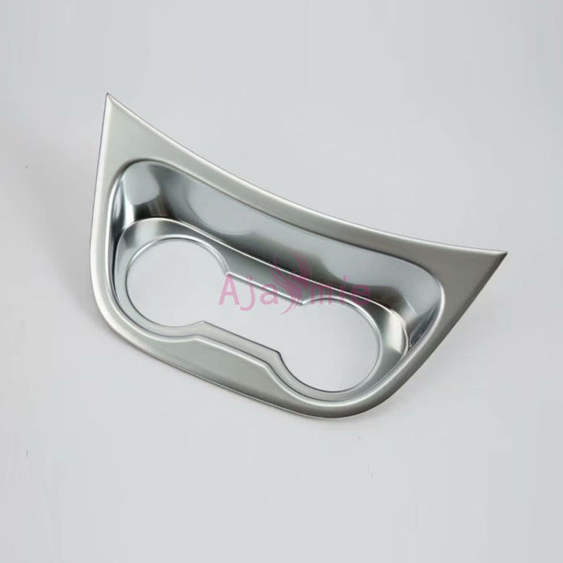 Chrome Interior Water Cup Holder Trim Panel Frame Cover 2014 2015 2016 2017 For Mercedes Benz Vito W447 Car Accessories