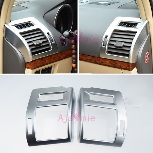 Accessories For Toyota Land Cruiser 150 Prado LC150 FJ150 2010-2017 Interior Air Conditioner Vent Cover Trim Chrome Car Styling