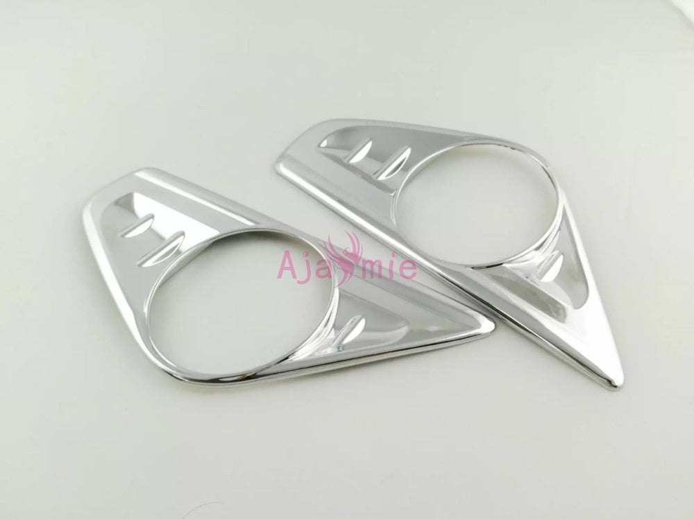 Chrome Car Styling Front and Rear Fog Lamp Cover Light Overlay Panel 2016-2019 For Toyota Alphard 30 Accessories