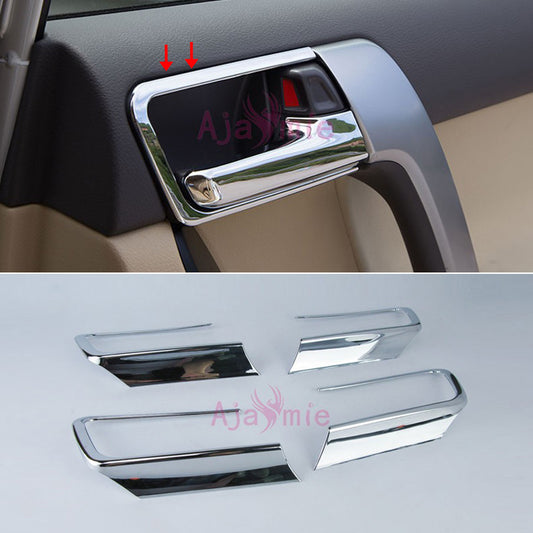 Accessories For Toyota Land Cruiser 150 Prado LC150 FJ150 2010-2017 Interior Door Handle Bowl Cover Trim Chrome Car Styling