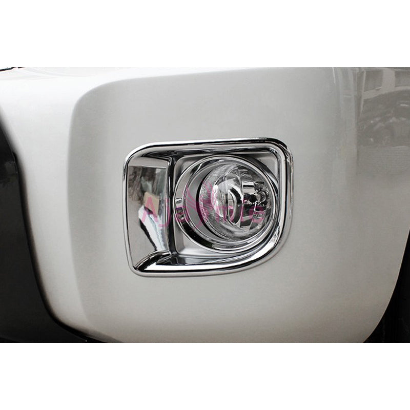 Chrome Car-Styling Front Lamp Cover Light Overlay Panel Trim Year 2012 2013 2014 2015 For Toyota LC Land Cruiser 200 Accessories