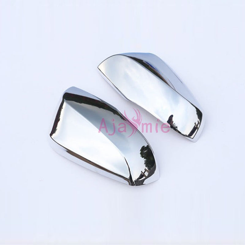Carbon Fiber Color Side Wing Mirror Cover Door Rear View Overlay ABS Panel 2015-2020 For Toyota Alphard VELLFIRE 30 Accessories
