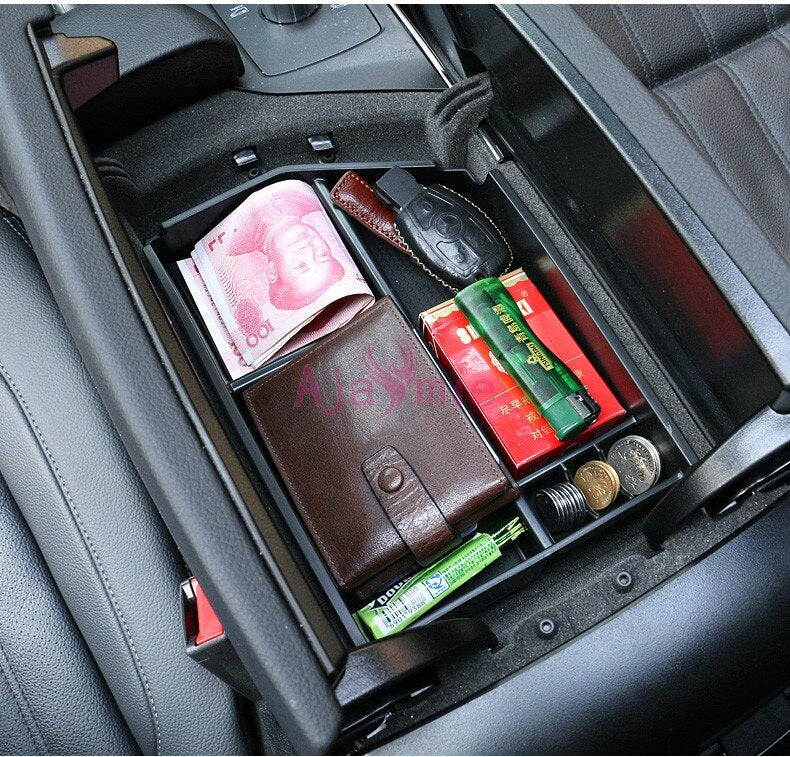 Accessories for Mercedes Benz GL GLE Class X166 W166 Armrest Glove Storage Box Container Holder Tray Car Organizer