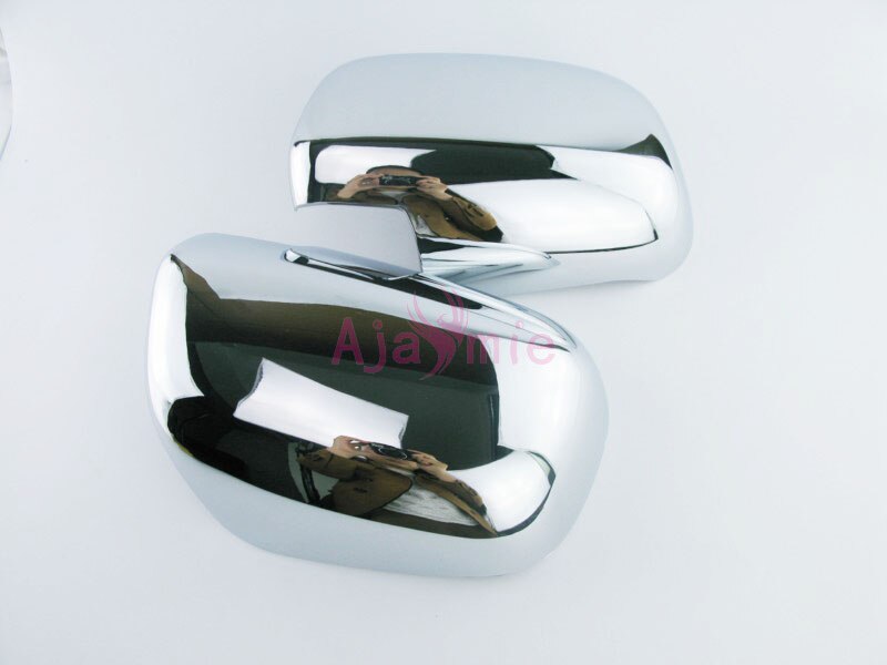 Chrome Side Wing Rear view overlay Door Mirror Cover for Toyota innova 2011 2012 2013 2014 2015 Car Styling Accessories