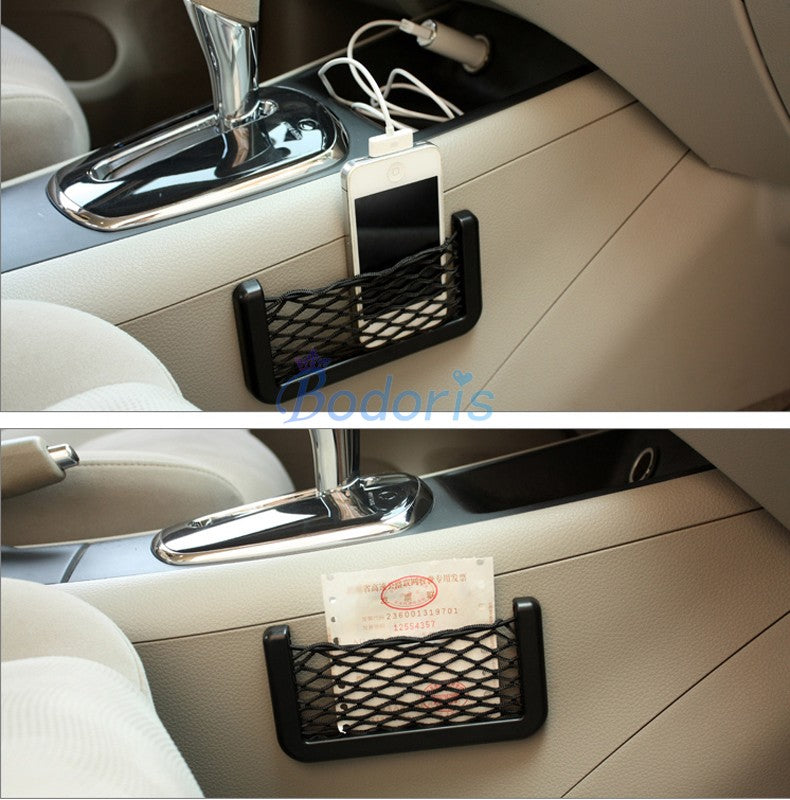 Universal Envelop Net Storage Bag Console Organizer Case Container For Auto Car Accessories