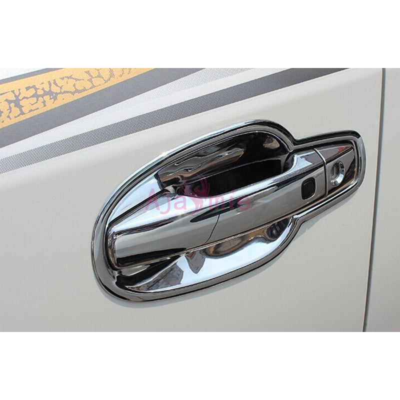 Door Handle Bowl Insert Trim 2008 2009 2010 2011 2012 2013 2014 2015 Chrome Car-Styling For Toyota Land Cruiser 200 Accessories