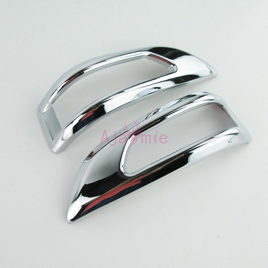 2012-2015 Door Mirror Trim Cover ABS 2 pcs Chrome Detector Car Styling For Toyota Fortuner SW4 Accessories