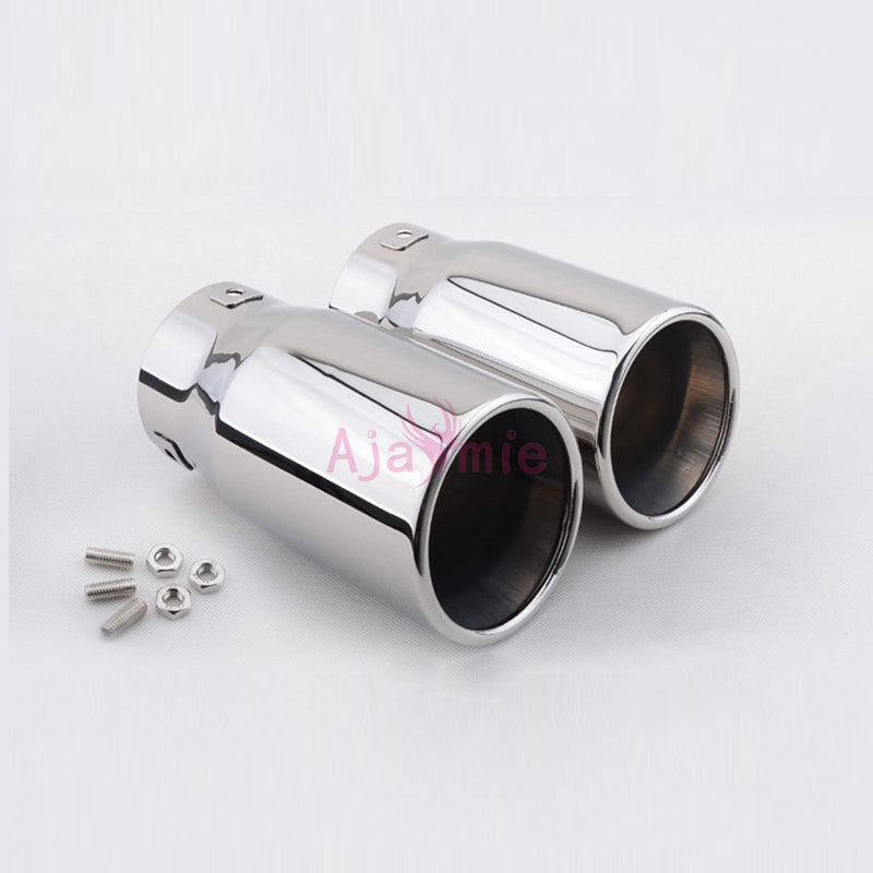 Car Styling #304 Stainless Steel Rear Tail Exhaust Muffler Tip Pipe For Toyota Land Cruiser 150 Prado LC150 FJ150 Accessories