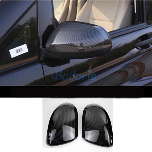 Carbon Fiber Color Door Mirror Cover Rear View Overlay 2014-2018 For Mercedes Benz Vito Valente Metris W447 Car Accessories