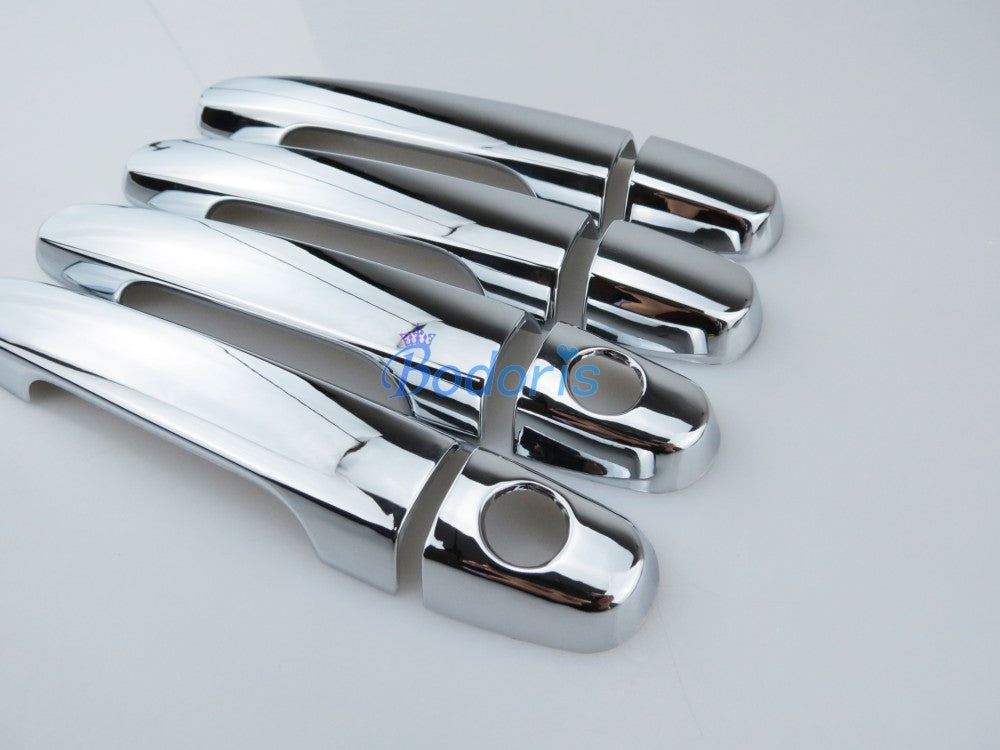 Accessories For TOYOTA Innova 2012 2013 2014 Door Handle Cover Overlay Frame Garnish Panel ABS Chrome Car Styling Accessories