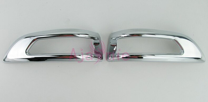 2012-2015 Door Mirror Trim Cover ABS 2 pcs Chrome Detector Car Styling For Toyota Fortuner SW4 Accessories