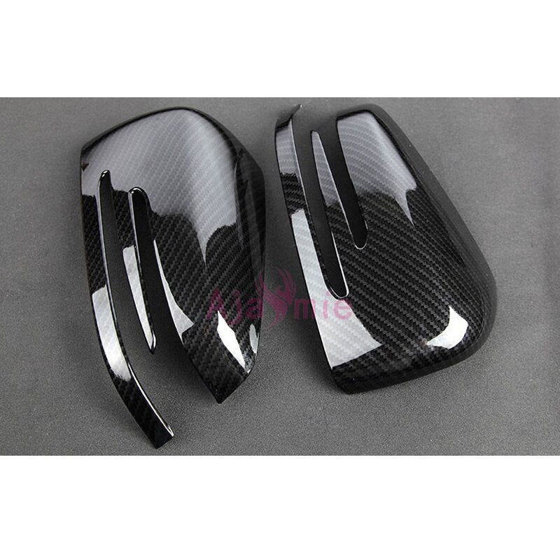 Car Styling Carbon Fiber Color Rearview Mirror Cover Overlay For Mercedes Benz AMG W166 C292 X166 GLE Wagon Coupe GL Accessories