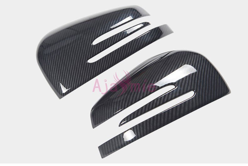 Car Styling Carbon Fiber Color Rearview Mirror Cover Overlay For Mercedes Benz AMG W166 C292 X166 GLE Wagon Coupe GL Accessories