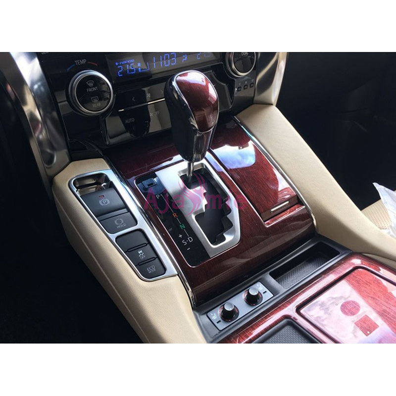 Chrome Car Styling Electric Parking Hand Break Hold Switch Cover Panel 2016-2019 For Toyota Alphard VELLFIRE 30 Accessories