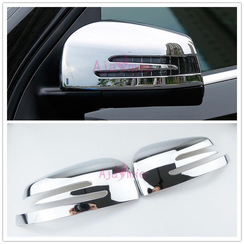 For Mercedes Benz AMG A Class W176 A45 2013 2014 2015 2016 2017 2018 Door Mirror Overlay Rear View Cover Car Styling Accessories