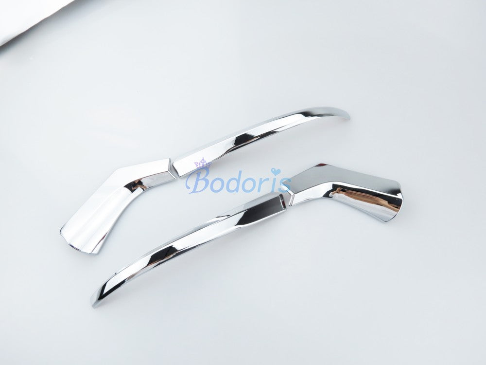 Chrome Car Styling Door Mirror Trim Rearview Overlay Rear View Panel 2016-2019 For Toyota Alphard VELLFIRE 30 Accessories