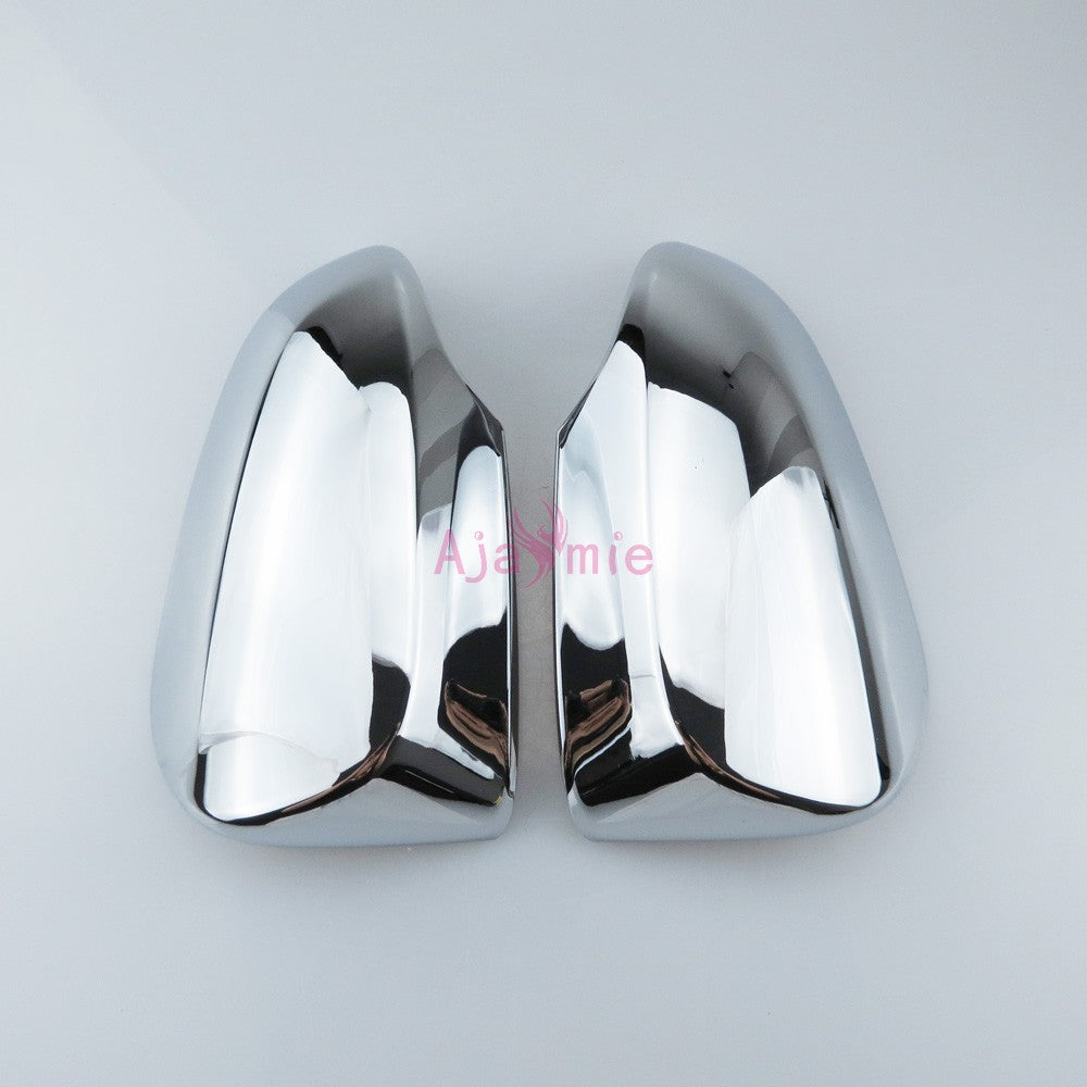 Door Mirror Cover Rear View Overlay Trim Frame Panel 2012 2013 2014 Chrome Car Styling For Toyota Yaris Accessories