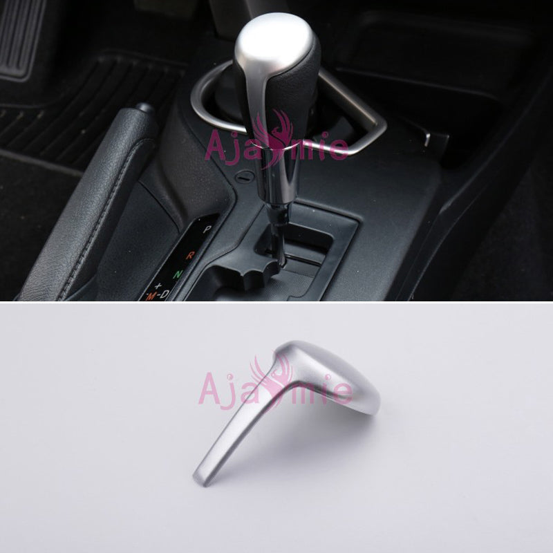 For Toyota RAV4 Accessories 2014-2018 Styling Front Door shook Knob Cover Interior Gear Shift head Trims Car Accessories