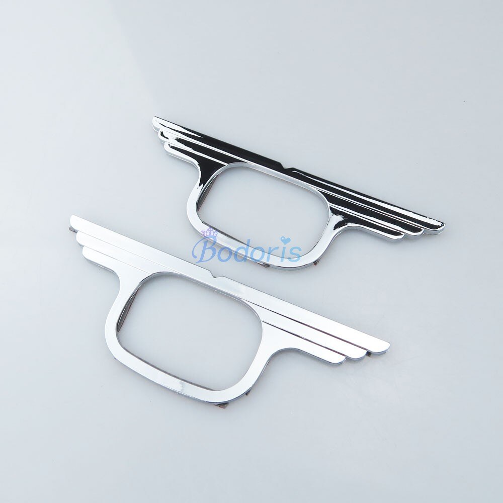 Accessories For toyota hilux vigo 2005-2014 Side Lamp Cover Blinker Light Overlay Frame Panel Chrome Car Styling