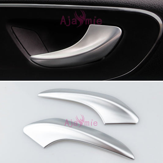 Chrome Interior Door Handle Cover Moulding Trim Frame Panel 2014-2017 For Mercedes-Benz Vito W447 Accessories