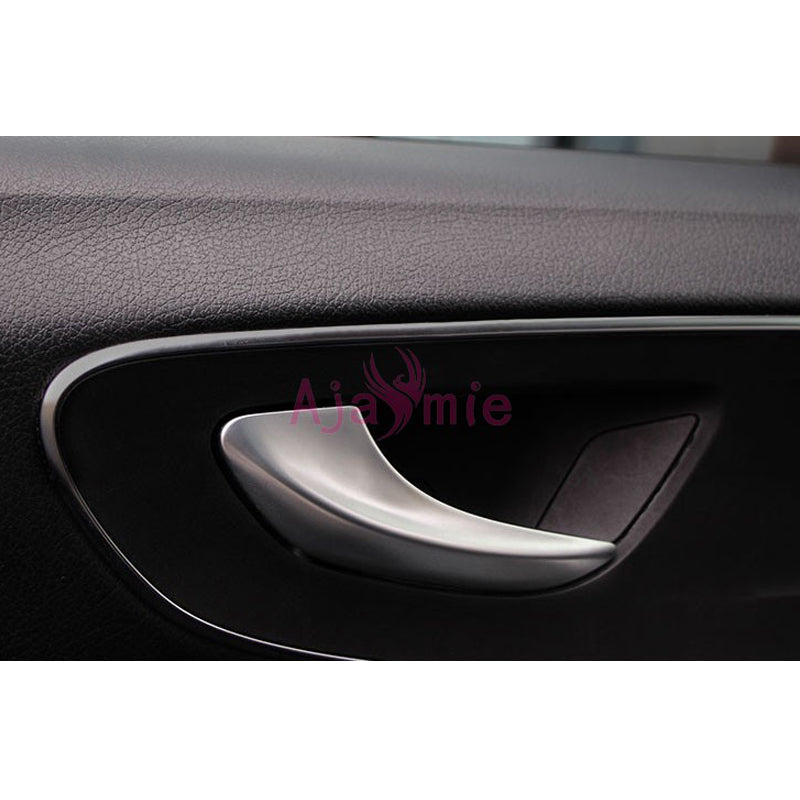 Chrome Interior Door Handle Cover Moulding Trim Frame Panel 2014-2017 For Mercedes-Benz Vito W447 Accessories